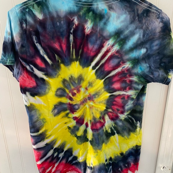 2 for $12 ⚜️ Unisex Tie Dye Yellow Brick Road Tee Shirt Adult Small - Picture 3 of 6